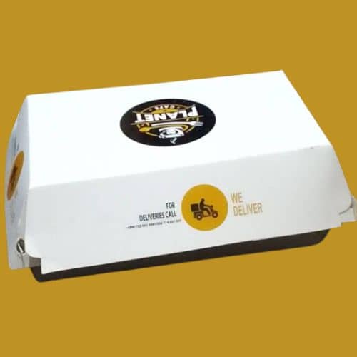 Burger Boxes | Takeaway Food Packaging for Burgers Kampala Uganda