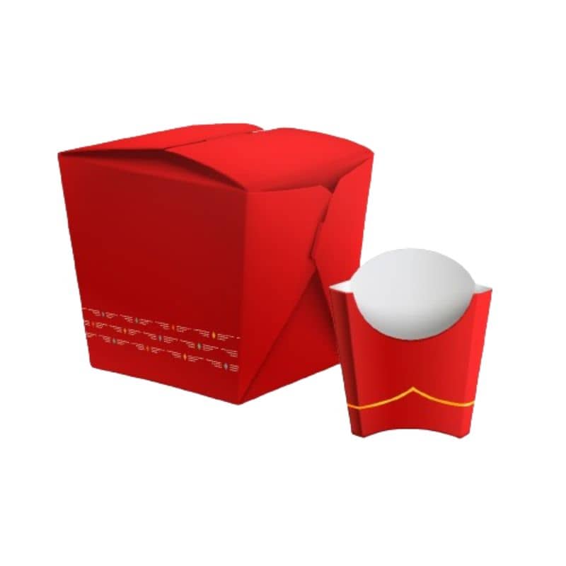 Fries Paper Bags / Takeaway Boxes
