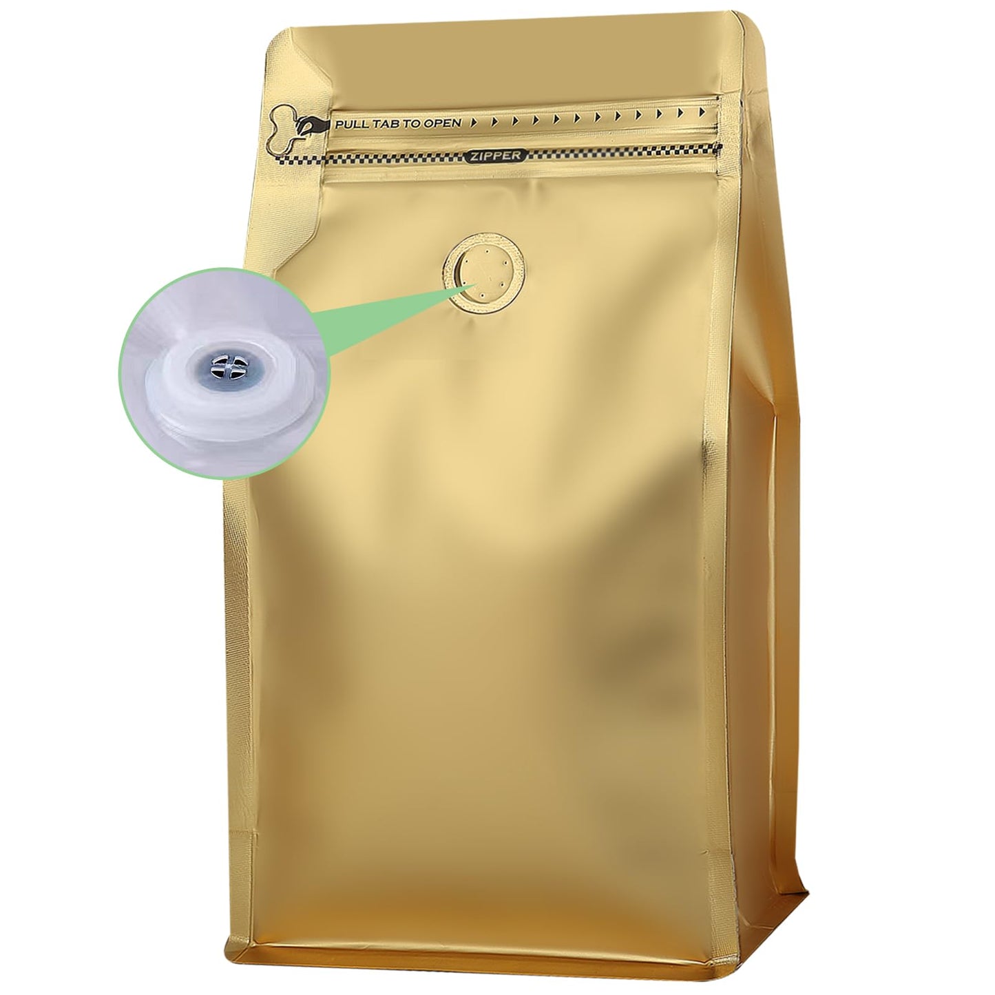Flat Bottom Coffee Bags with Valve – Premium Coffee Packaging Bags Kampala, Uganda